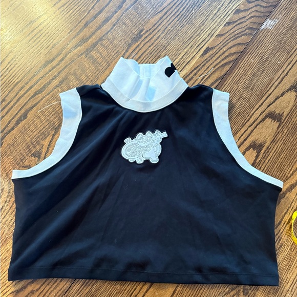 NWOT Nike Naomi Osaka Mock Neck Crop Tank Top - Picture 2 of 8